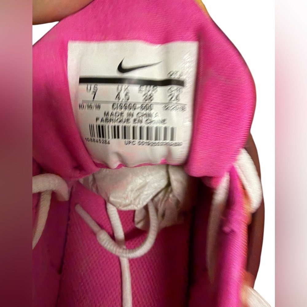 Nike Air Vapormax Plus Laser Fushia Psychic Pink - Woman's Size 7 - Picture 4 of 4